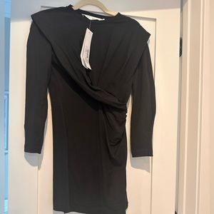 Brand new IRO mini dress; XS black.